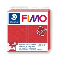 Полимерная глина FIMO Leather-Effect 55 х 55 х 15 мм арбуз FIMO 8010-249