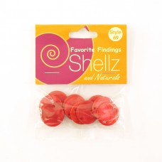 Пуговицы Shellz & Natural Round River Shell Dangles
