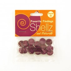 Пуговицы Shellz & Natural Round River Shell Dangles