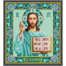 Набор для вышивания бисером Икона Господь Вседержитель 23 x 26 см GALLA COLLECTION И067