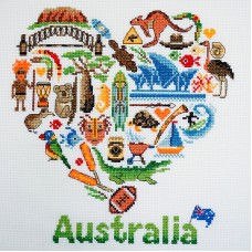 Набор для вышивания Австралия 25 x 25 см МАРЬЯ ИСКУСНИЦА 11.001.25