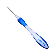 Крючок, вязальный с эргономичной пластиковой ручкой addiSwing Maxi, №2, 17 см