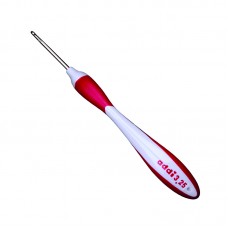 Крючок, вязальный с эргономичной пластиковой ручкой addiSwing Maxi, №3,25, 17 см