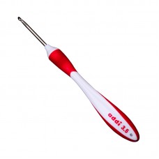 Крючок, вязальный с эргономичной пластиковой ручкой addiSwing Maxi, N3,5, 17 см