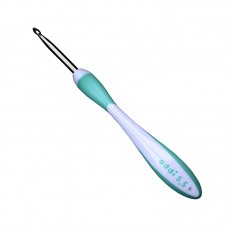 Крючок, вязальный с эргономичной пластиковой ручкой addiSwing Maxi, №5,5, 17 см