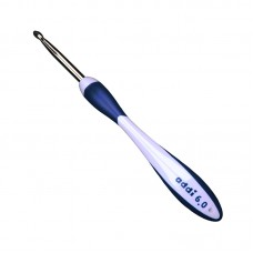 Крючок, вязальный с эргономичной пластиковой ручкой addiSwing Maxi, N6, 17 см