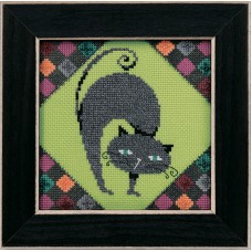 Набор для вышивания бисером Пепел - аллея кошек