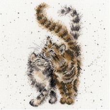 Набор для вышивания Feline Good (Кошачьи нежности) 26 x 26 см Bothy Threads XHD60
