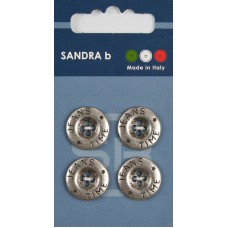 Пуговицы Sandra 28L 17,78 мм SANDRA CARD198