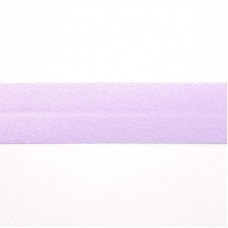Косая бейка атласная 20 мм, 25 м, цвет 141, бледно-розовый