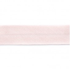 Косая бейка хлопок, 20 мм, 20 м, цвет 05, цвет розовый