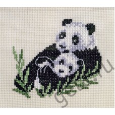 Набор для вышивания Панда 25 x 25 см PERMIN 12-2372
