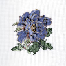 Набор для вышивания Великолепие синего пиона 40,5 х 40,5 см XIU Crafts 2030845