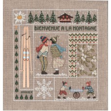 Набор для вышивания: BIENVENUE JANVIER (Добро пожаловать Январь)