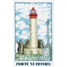 Набор для вышивания: PHARE POINTE ST MATHIEU (Маяк Пуант де Сен-Матьё)