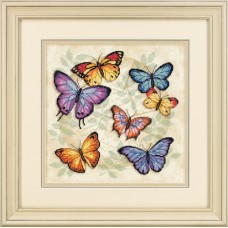 Набор для вышивания: Множество бабочек 28 х 28 см Dimensions DMS-35145