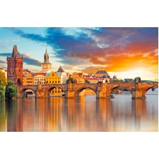 Картина стразами Прага