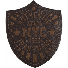 Термоаппликация Знак товарного знака Нью-Йорка 3,4 x 4,2 см 0,125 см HKM 39023