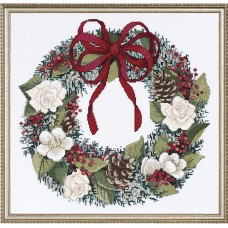 Набор для вышивания Рождественские традиции 36,2 х 36,2 см JANLYNN 021-1415