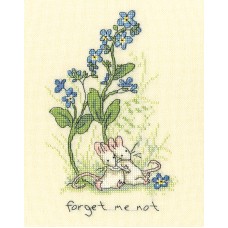 Набор для вышивания Forget me not 15 х 19 см Bothy Threads XAJ12