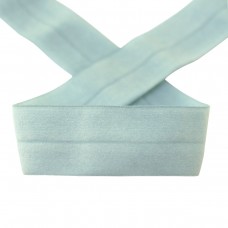 Резинка-бейка, 20 мм, цвет серо-голубой