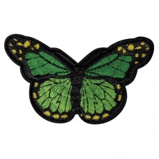 Термоаппликация Большая зеленая бабочка 7,7 х 4,7 см 0,01 см HKM 39248