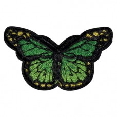 Термоаппликация Маленькая зеленая бабочка 4,2 х 2,5 см 0,01 см HKM 39249