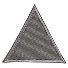 Термоаппликация Треугольник серый большой 5,8 х 5,4 см 0,01 см HKM 39465
