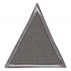 Термоаппликация Треугольник серый малый 3,7 х 3,8 см 0,01 см HKM 39466