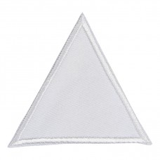 Термоаппликация Большой белый треугольник 5,8 х 5,4 см 0,01 см HKM 39471