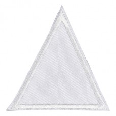 Термоаппликация Маленький белый треугольник 3,7 х 3,8 см 0,01 см HKM 39472