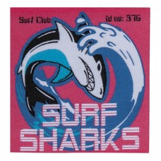 Термоаппликация Surf Sharks 6,8 x 7,0 см 0,01 см HKM 090812/1SB