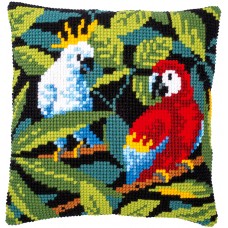 Набор для вышивания подушки Птицы тропиков VERVACO PN-0186881