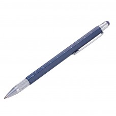 Ручка шариковая TROIKA многофункциональная CONSTRUCTION SLIM 146 х 9 х 11 мм синий TROIKA Germany GmbH PIP28/BL