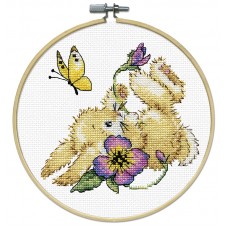 Набор для вышивания Кролик 20 см DESIGN WORKS 7046