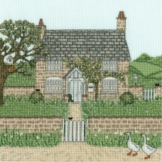 Набор для вышивания Gardeners Cottage 25 х 25 см Bothy Threads XSS11
