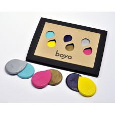 Пастель восковая для рисования Boya, набор мелков 21 х 16 см разноцветные BOYA d.o.o. 6 SET/UNICORN