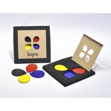 Пастель восковая для рисования Boya, набор мелков 16 х 16 см разноцветные BOYA d.o.o. 4 SET/BASIC