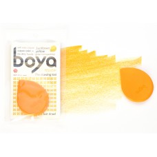 Пастель восковая для рисования Boya, мелок 9 х 14,5 см жёлтый BOYA d.o.o. 1 SET/SUNFLOWER YELLOW