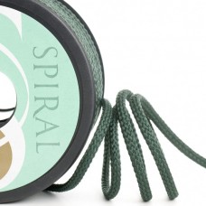 Шнур плетеный SPIRAL ( SAFISA), 4 мм, 25 м, цвет зеленый темный