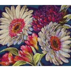Набор для вышивания:Чудесные цветы 36 х 31 см Dimensions DMS-70-35399