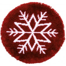 Набор для вышивания коврика Ледяная звезда 55 см VERVACO PN-0180271