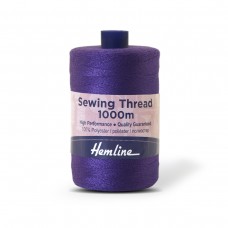 Нить универсальная  Hemline для шитья, фиолетовый 1000 м фиолетовый 40/2 HEMLINE N4124.250