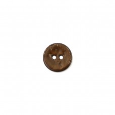 Пуговицы Sandra, размер 24, кокос, цвет COL.4 коричневый 24L коричневый 15,24 мм SANDRA 1919H-024-COL.4