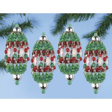 Набор для создания елочных игрущек Рождественские фонарики 11 х 5 см DESIGN WORKS 6237