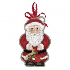 Набор для вышивания елочной игрушки PERE NO?L (Дед мороз)
