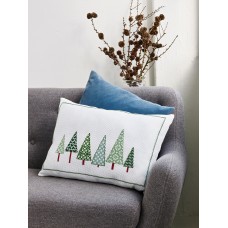 Набор для вышивания подушки Рождественские елки 58 х 40 см PERMIN 83-2269