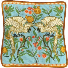 Набор для вышивания подушки Cockatoo And Pomegranate Tapestry 36 х 36 см Bothy Threads TAC19