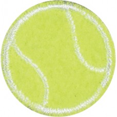 Термоаппликация Баскетбольный мяч 5,5 х 5,5 см неоновый желтый 0,125 см HKM 43005