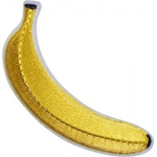 Термоаппликация Банан 5 х 5 см желтый 0,125 см HKM 43139